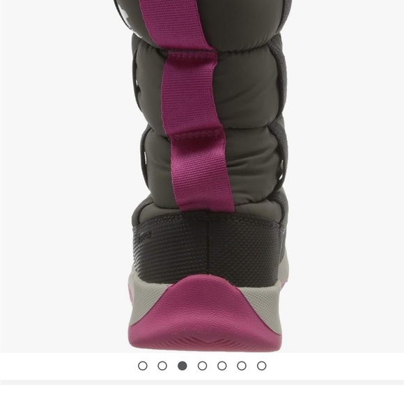 Sorel Childrens Whitney ll Puffy MID Waterproof Boots In Quarry/pink Sz 11 - Picture 5 of 14